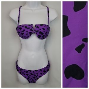 ♥️ 3/$25 Romwe Purple Bathing Suit